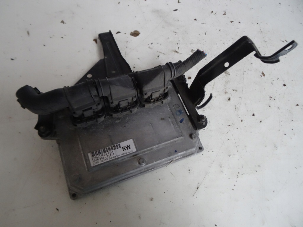 фото №1, Блок управления бортовой компьютер двигателя 37820-rzv-e31 honda cr-v iii