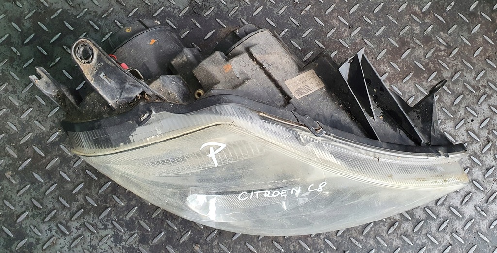 фото №2, Лампа правий перед citroen c8