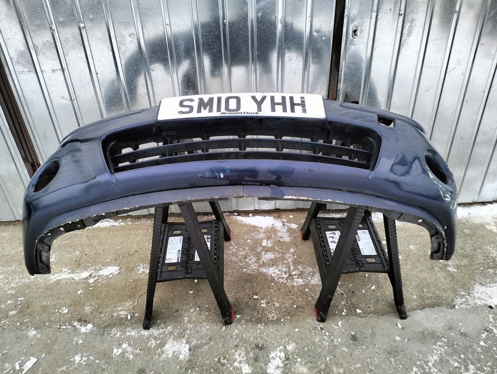 фото №10, Бампер перед передній nissan note e11 lift колір bw9 g 2009-2012