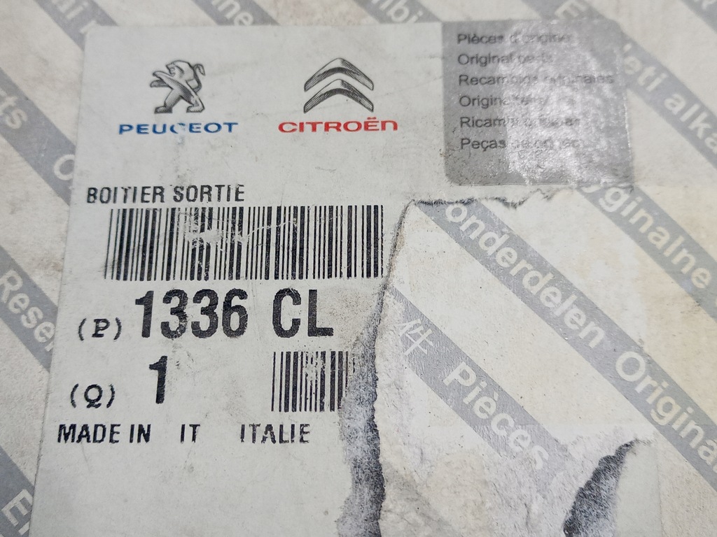 фото №6, Nowa oryg корпус термостата bipper nemo fiorino 1.3 hdi 55206391 1336cl