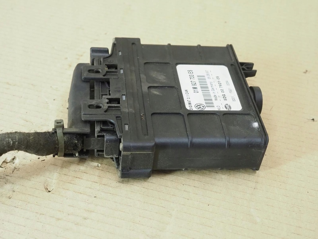 фото №10, Блок керування бортовий комп'ютер коробки vw golf 1.9tdi 01m927733es