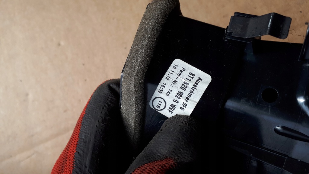 фото №5, S4 b8 lift решётка обдув правая перед a4 b8 eu