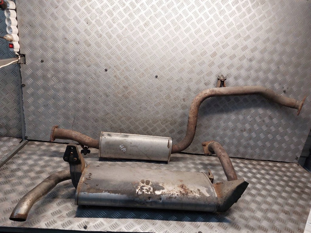 фото №1, Гаситель выхлоп средний конечный space star i 1.9did