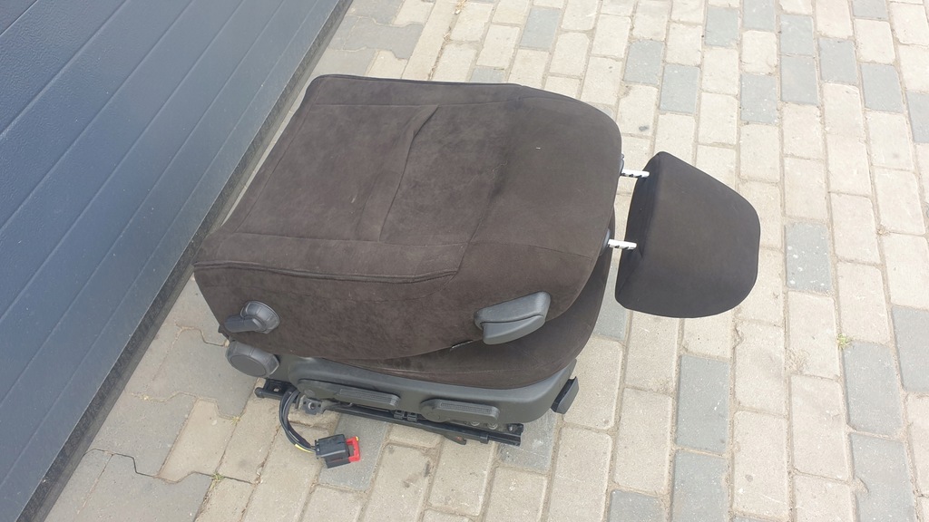 фото №11, Сидіння правий лівий водія fiat croma lift 08- коричневий