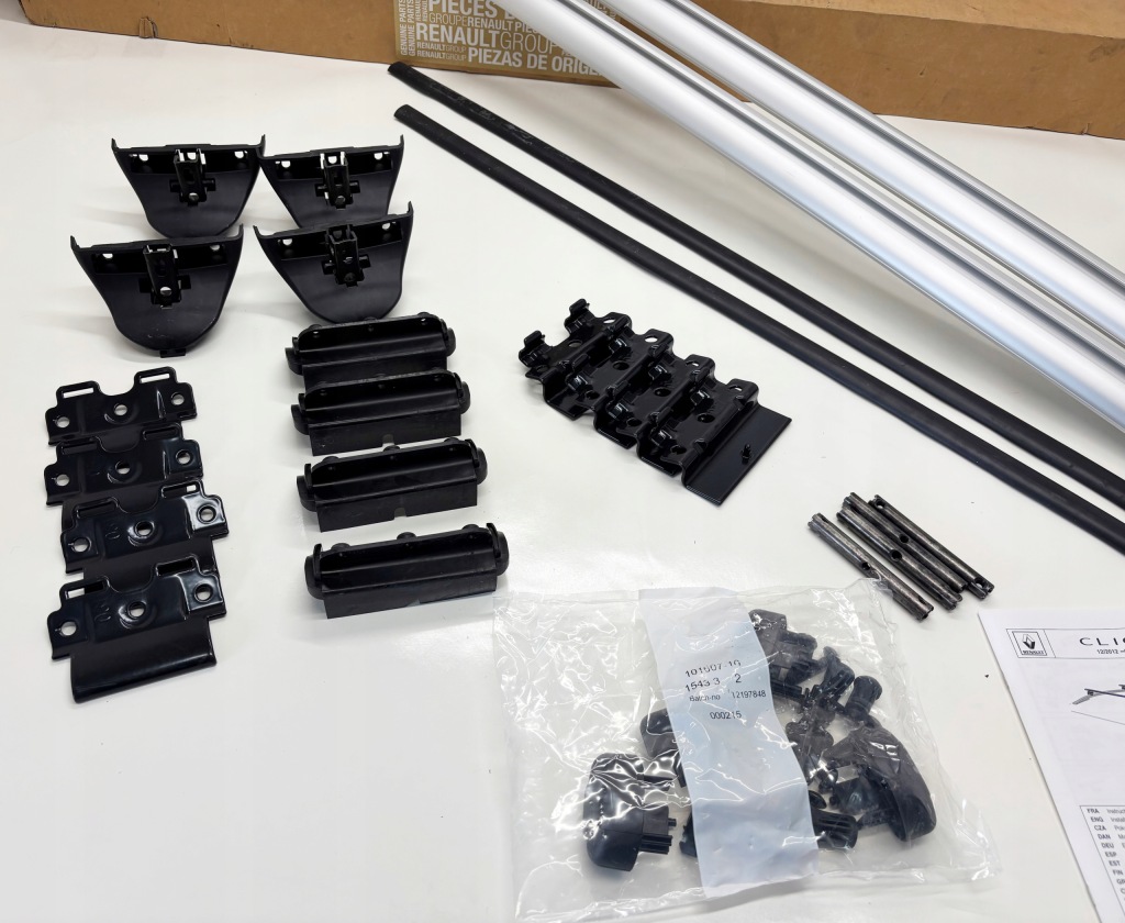 фото №4, Оригінал поперечини балка дахові aluminiowe renault clio