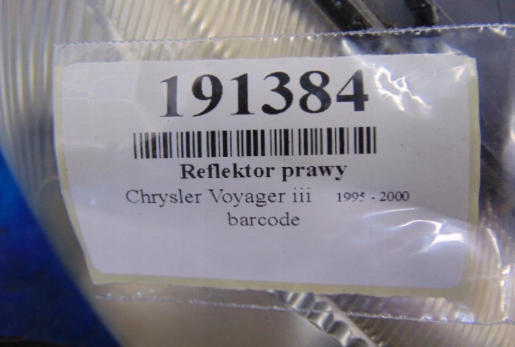 фото №5, Chrysler voyager iii фара правий