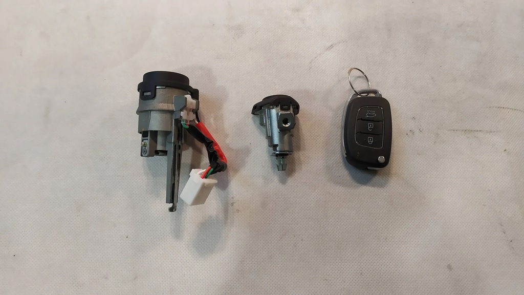 фото №6, Ключ замок зажигания замок hyundai i10 новый