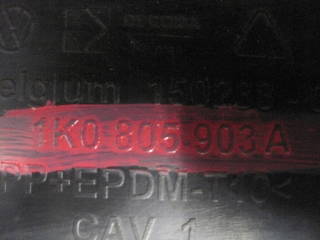 Бампер перед передній vw volkswagen golf v 1k0 1k0906903a Оригінал