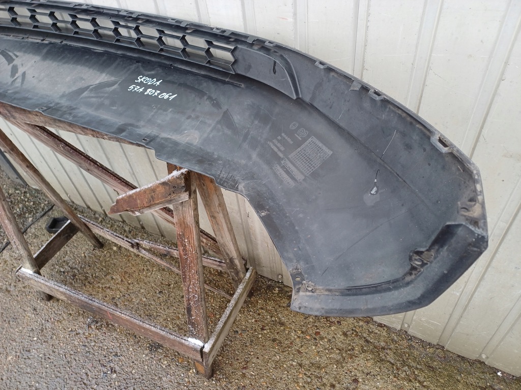 фото №7, Skoda karoq 57a 17- накладка бампера передний перед 57a807061