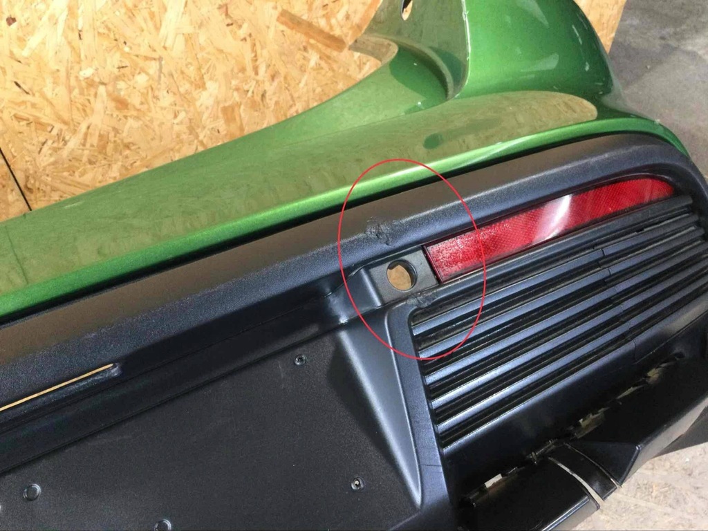 фото №11, Бампер задняя задний porsche taycan 9j1807984a 9j1807983t 9j1807421