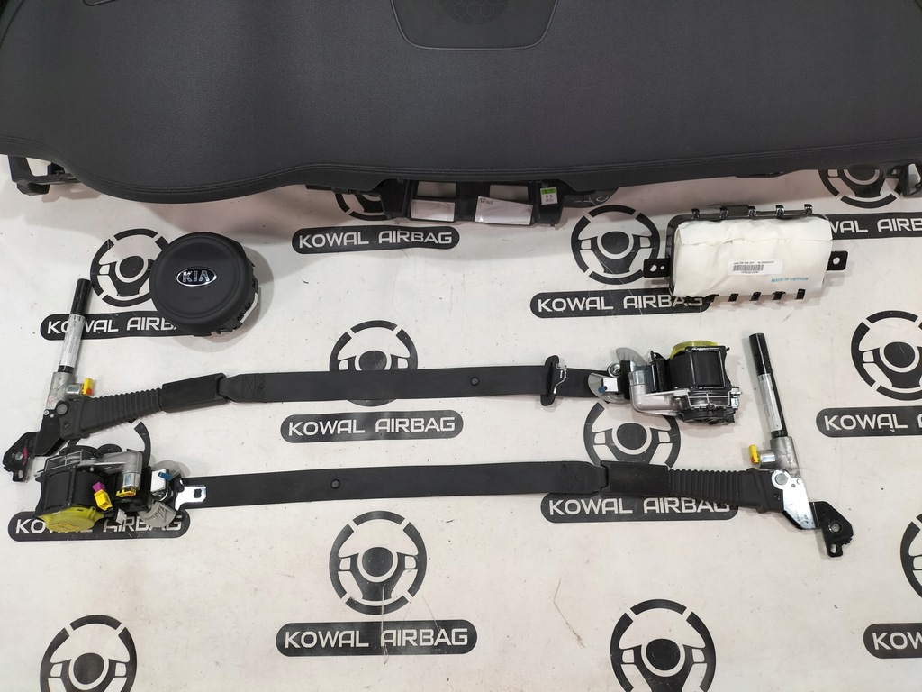 фото №8, Kia sorento przed lift панель приладів консоль подушка безпеки подушки безпеки ремені оригінал демонтаж