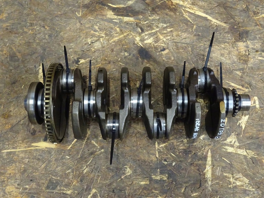 фото №8, Golf v audi tt 8j a3 8p 2.0 tfsi bwa axx wał колінчастий вкладиші 050105189b