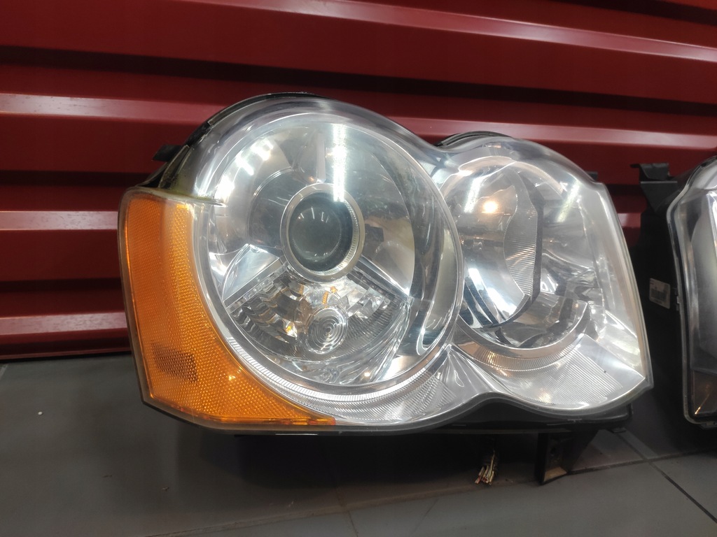 фото №7, Jeep grand cherokee iii wk wh lift лампы перед передние ксенон uk оригинал