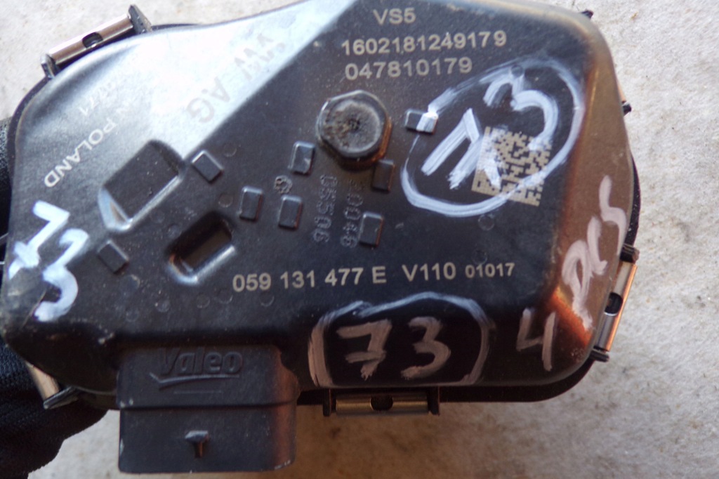 фото №2, Audi оригинальный номер 059131477e дроссельная заслонка