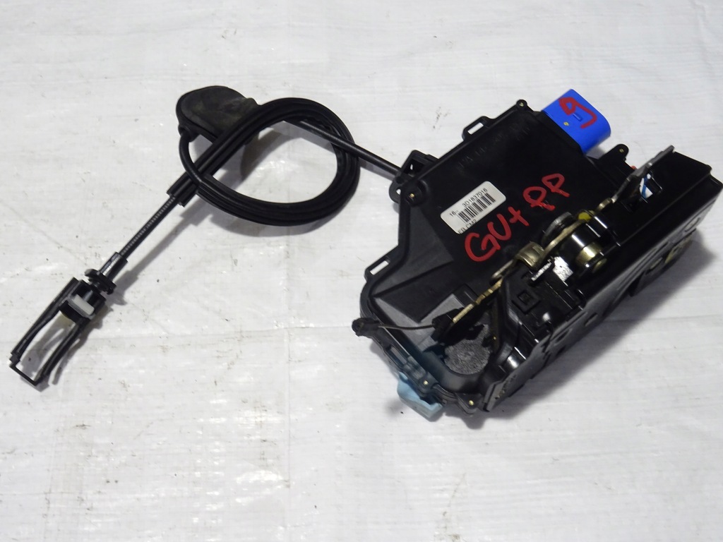 фото №1, Замок дверь перед правый vw golf v 5 plus + 9 pinów