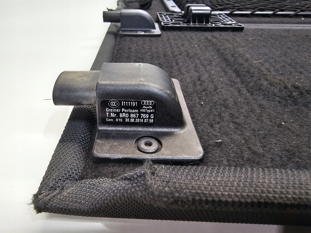 фото №11, Полка багажника audi q5 8r czarna 8r0867769g