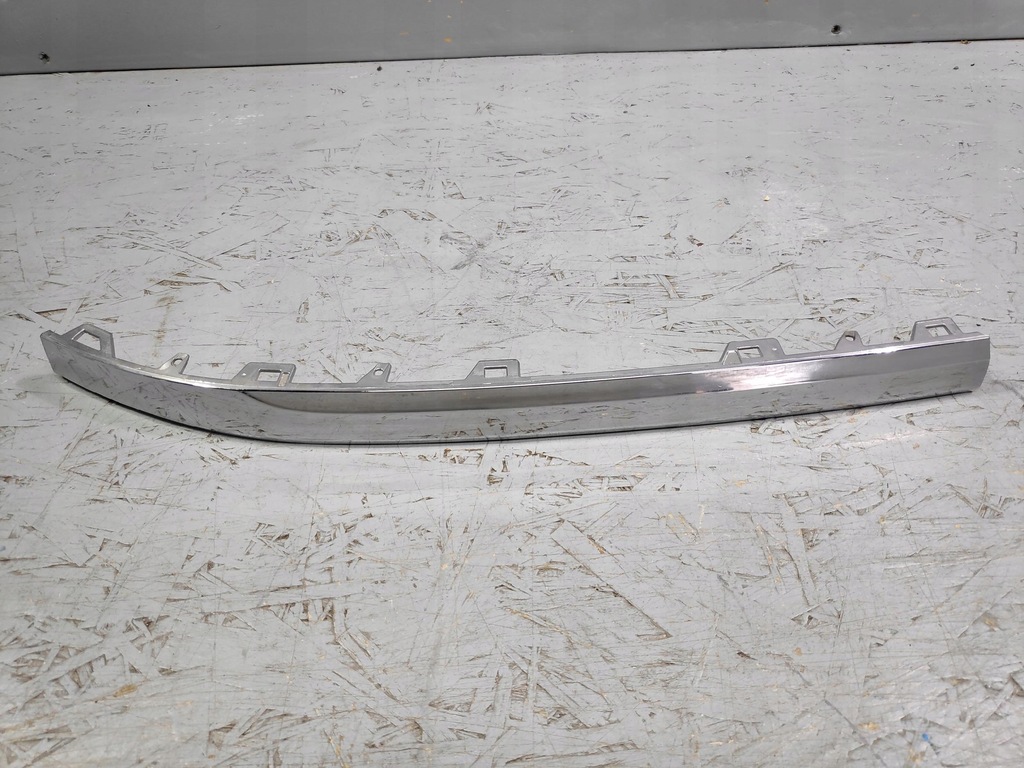 фото №1, Vw touareg молдинг бампера лівий перед хром
