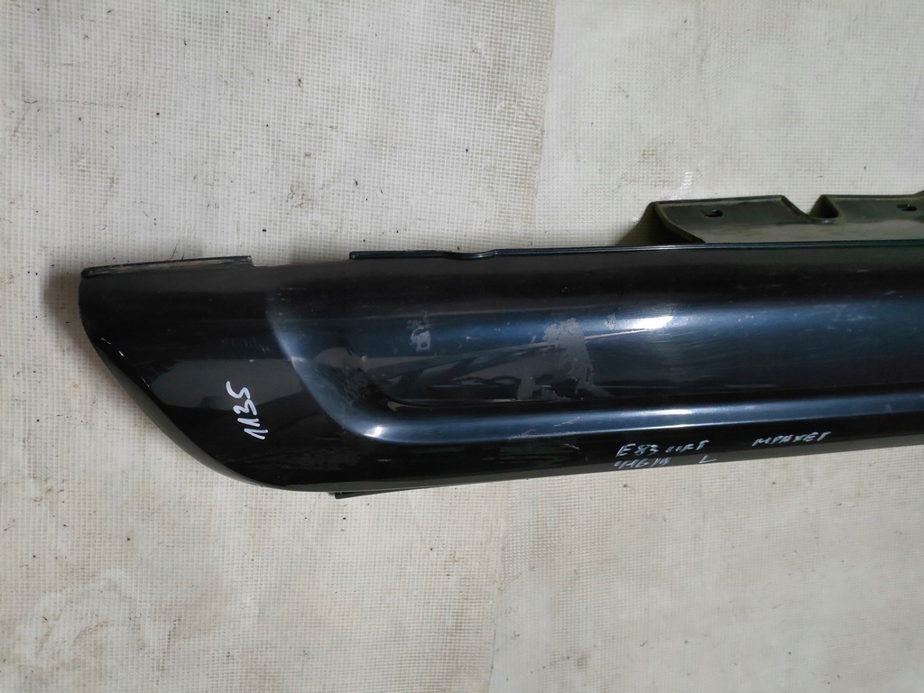 фото №10, Bmw x3 e83 lift m-pakiet молдинг поріг ліва carbonschwarz