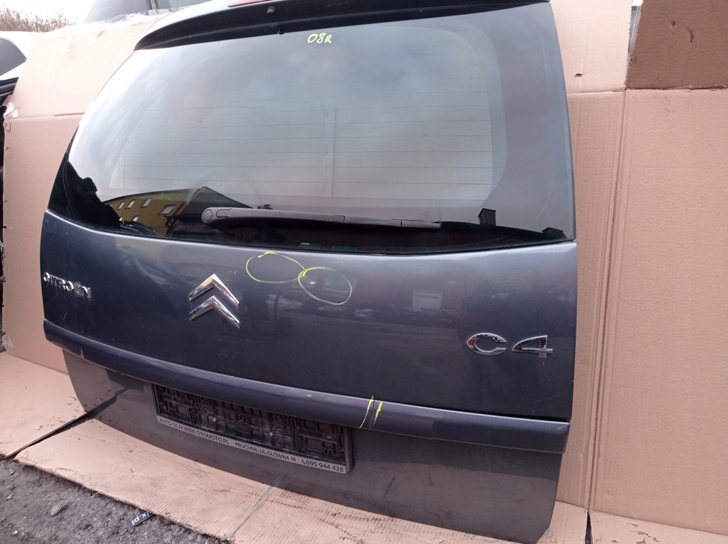 фото №4, Citroen c4 grand picasso 06-13 крышка багажника задняя