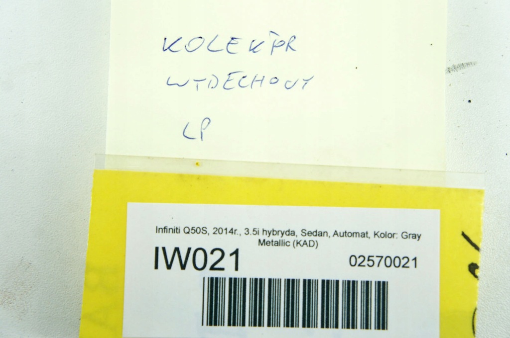 фото №5, Iw021 infiniti q50 s 3.5i коллектор выпускной левый