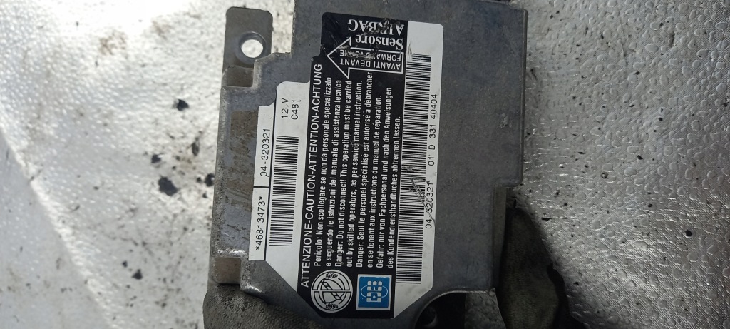 фото №2, Датчик подушка безпеки alfa romeo 147 02r 1.9jtd hb