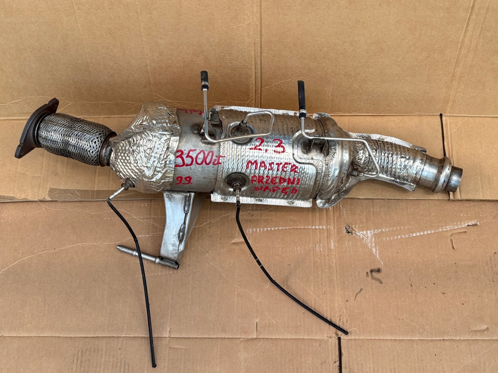 фото №2, Master 4 18- каталізатор фільтр часток твердих dpf adblue передній привід fwd