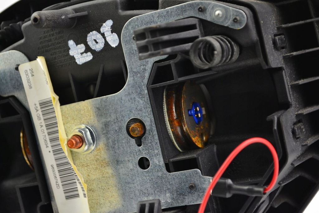 фото №5, Peugeot 207 подушка воздушная подушка безопасности водителя 96500674zd