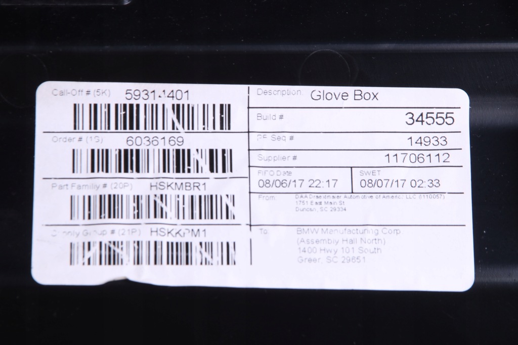 фото №8, Bmw x3 g01 x4 g02 бардачок пасажира europa 9379252