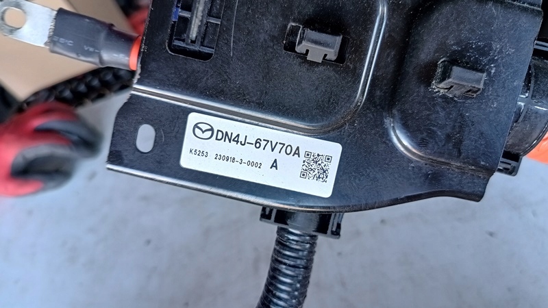 фото №6, Mazda mx-30 23r кабель жгут шланг разъём зарядное устройство dn4j67v70a