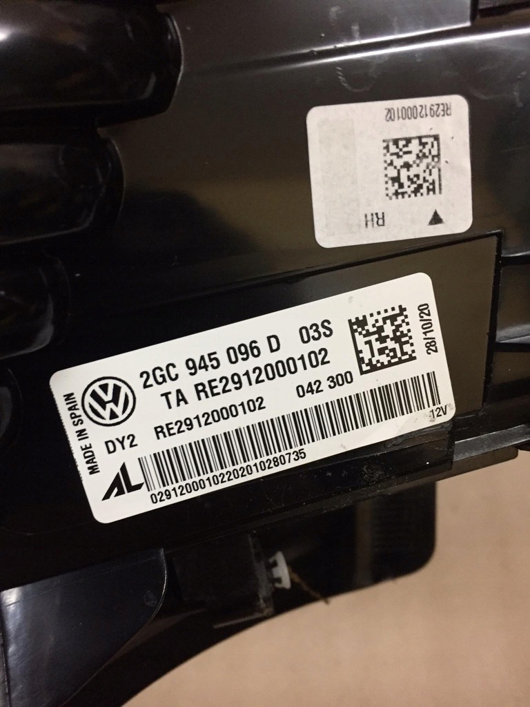 фото №8, Vw troc cabrio лампа задня led 2gc945096d 2gc945095d