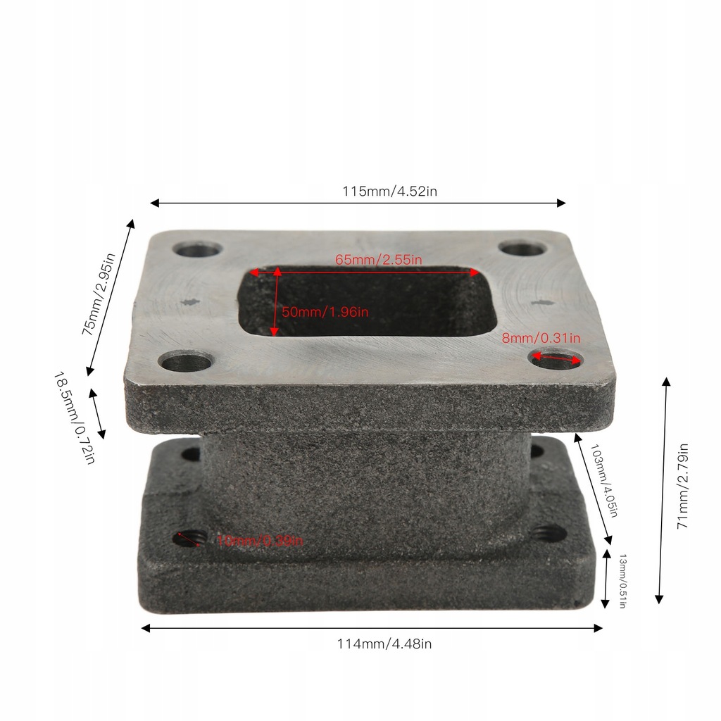фото №16, T3 t4 manifold flange адаптер converter strong крутний момент метал alloy high hard