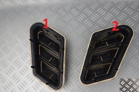 фото №1, Peugeot 207 sw решітка вентиляції багажника