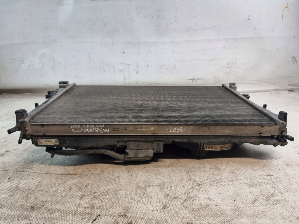 Радиатор воды 24418343 + вентилятор 24410989 opel vectra c 2.2b 108kw 03r Доставка