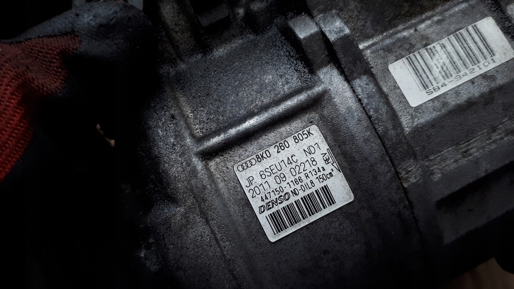 фото №13, S4 b8 компрессор кондиционера 3.0 tfsi 8k0260805k