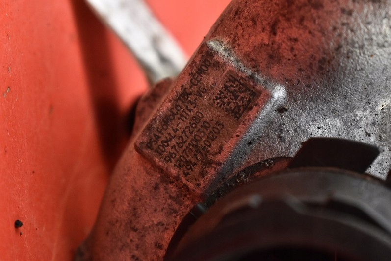 фото №6, Турбонагнетатель турбина dz80 224dt 9676272680 jaguar xf x250 2.2 td 200 km