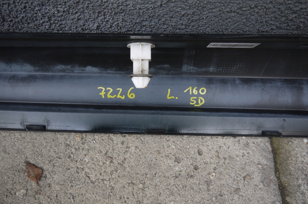 фото №11, Mercedes-benz оригінальний номер a1696101908 молдинг поріг накладка