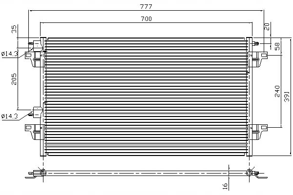 фото №2, Конденсатор кондиціонера renault clio ii laguna ii v #petrolhead pro+ kit9