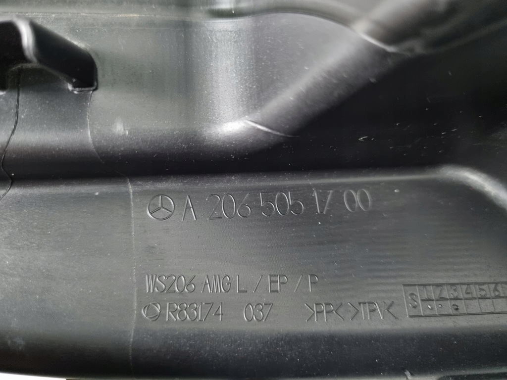 фото №7, Mercedes c klasa w206 туннель воздуховод воздуха впуск a2065051700