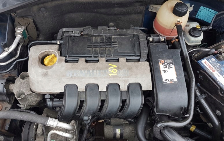 фото №1, Двигун d4fb712 d4f712 7701473186 1.2 16v renault kangoo clio 2 s20