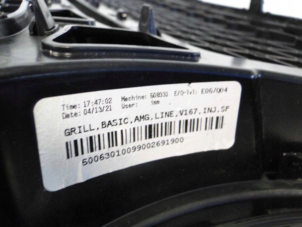 фото №10, Mercedes gle w167 167 решітка радіатора diament камера amg