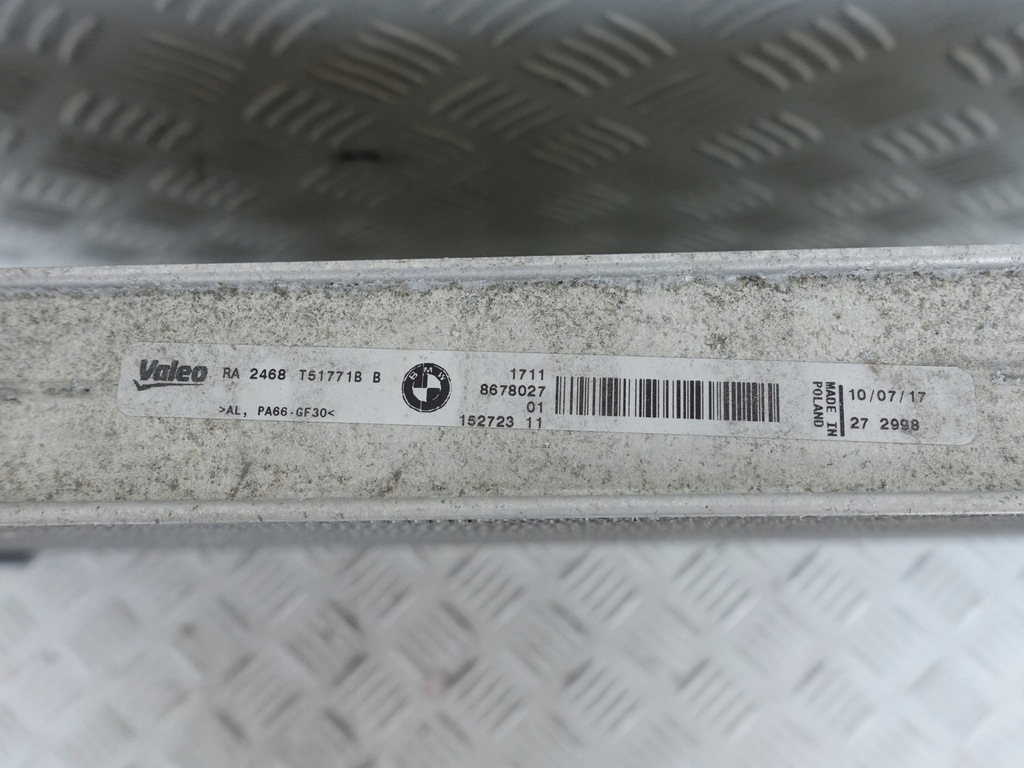 фото №6, Bmw f20 f30 f31 f32 f36 радіатор wody 8678027