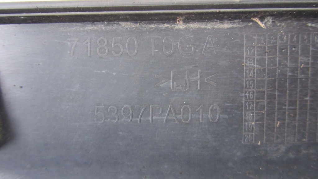 фото №7, Honda cr-v iv молдинг порог левая 12-16 31