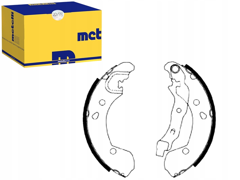 фото №1, Metelli 53-0290 набор колодка тормозных