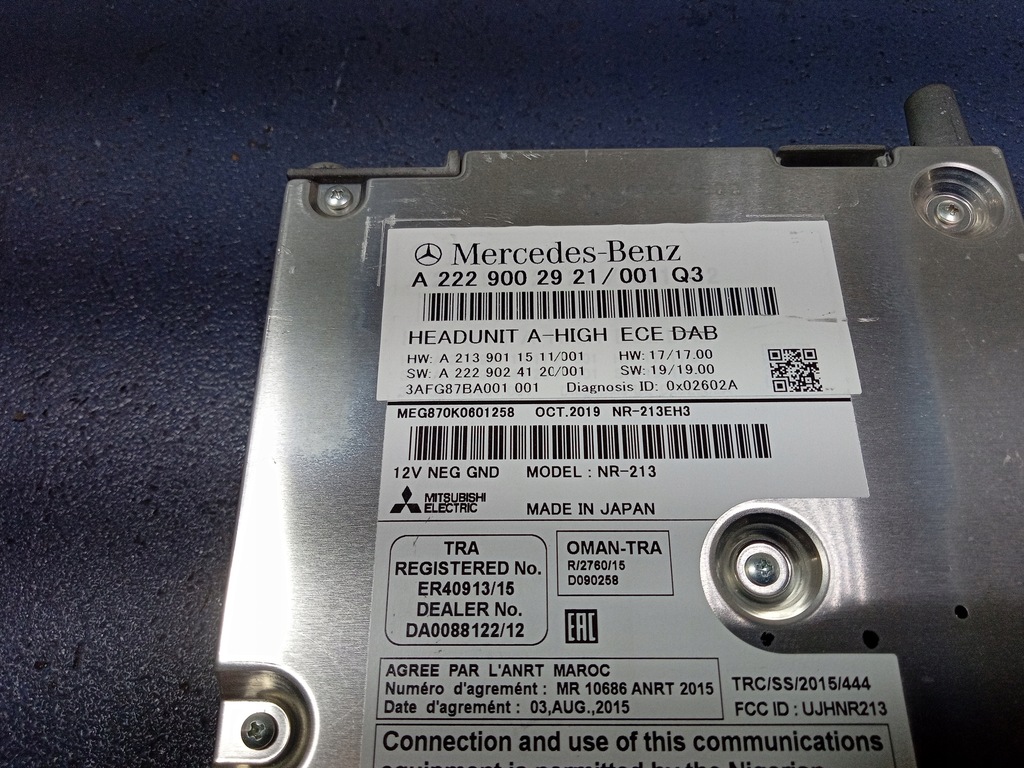 фото №5, Mercedes cls w257 модуль навигации navi a2229002921