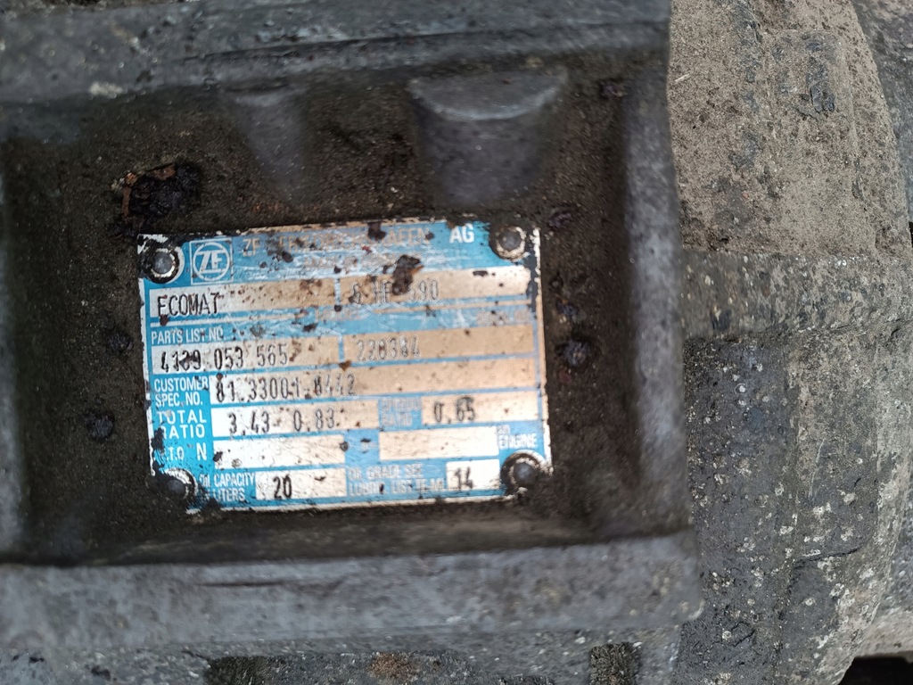 фото №5, Коробка передач передач zf ecomat 5hp-590