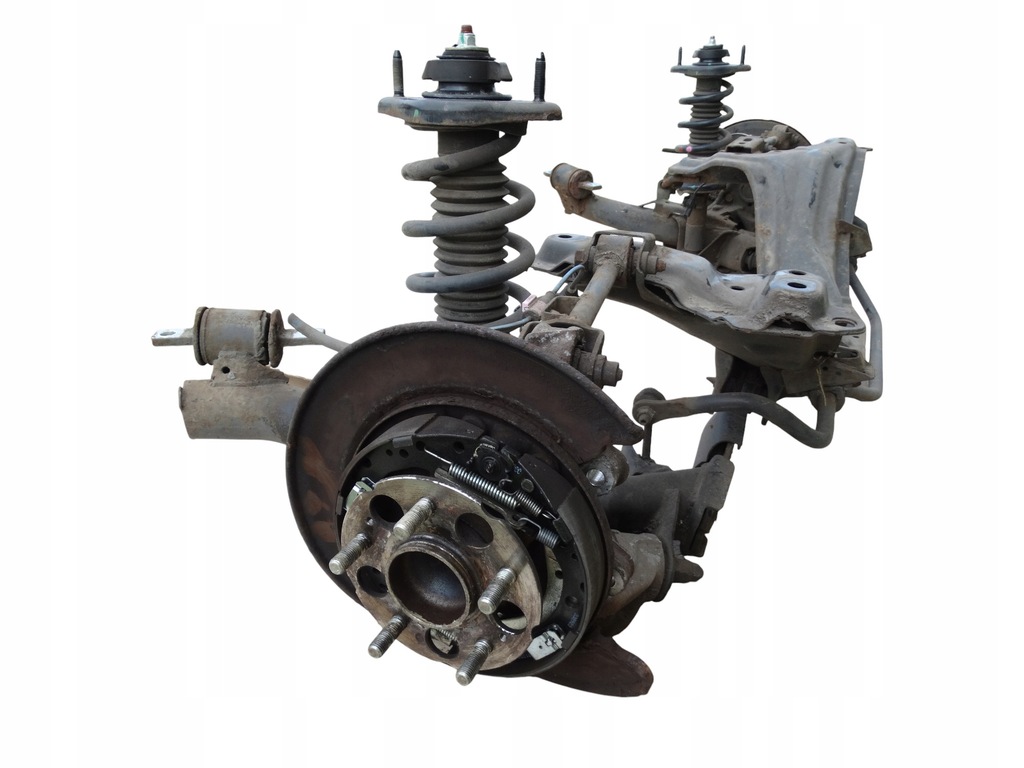 фото №10, Honda cr-v iv rm_ 12-16 задня oś повний підвіска підрамник поворотний кулак