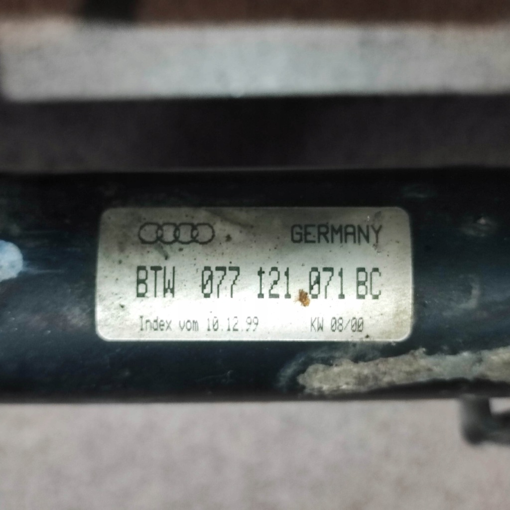 фото №10, Магістраль трубка wody audi a8 d2 4.2 lift