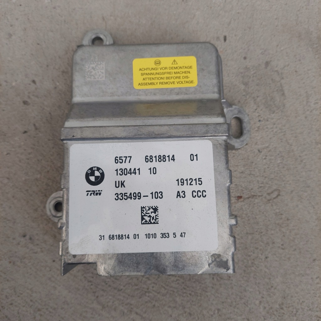 фото №1, Bmw x1 f48 датчик air bag 6818814 исправный