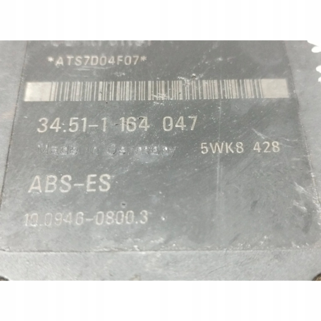 Купити 1997 bmw 3 e36 насос abs 1164047