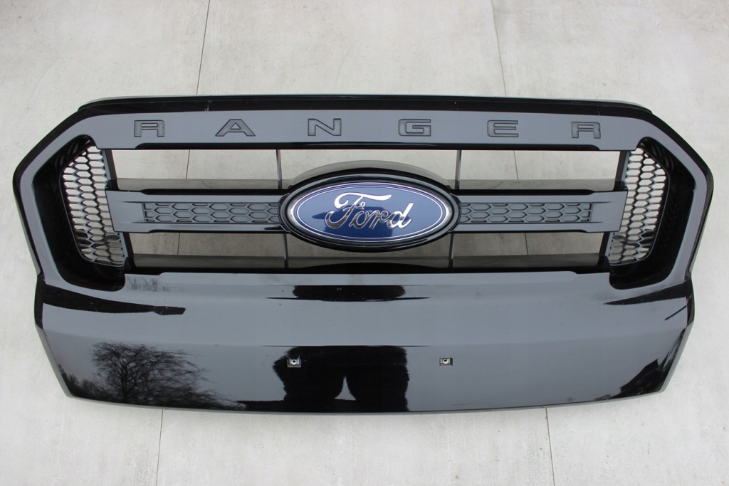 фото №1, Решётка радиатора решётка радиатора хром капот ford ranger 15-18 eb3b-8350-a